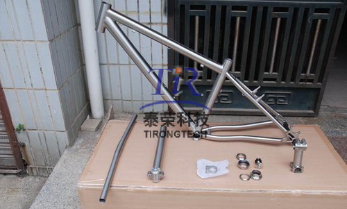 titanium bike frame